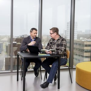 Ivan Hassinggaard og Jon Ording Haug.