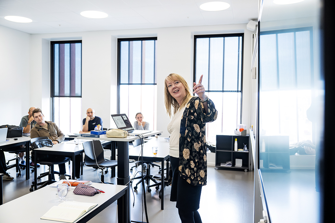 Jeanette Refstrup underviser på IBA