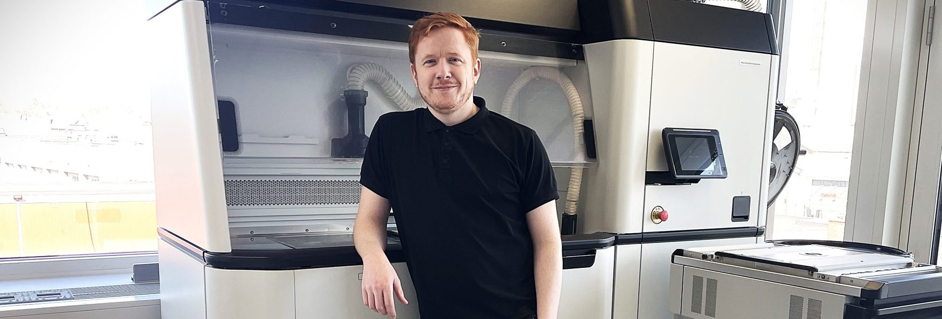 Jimmi har fået papir på sin store erfaring med 3D-print