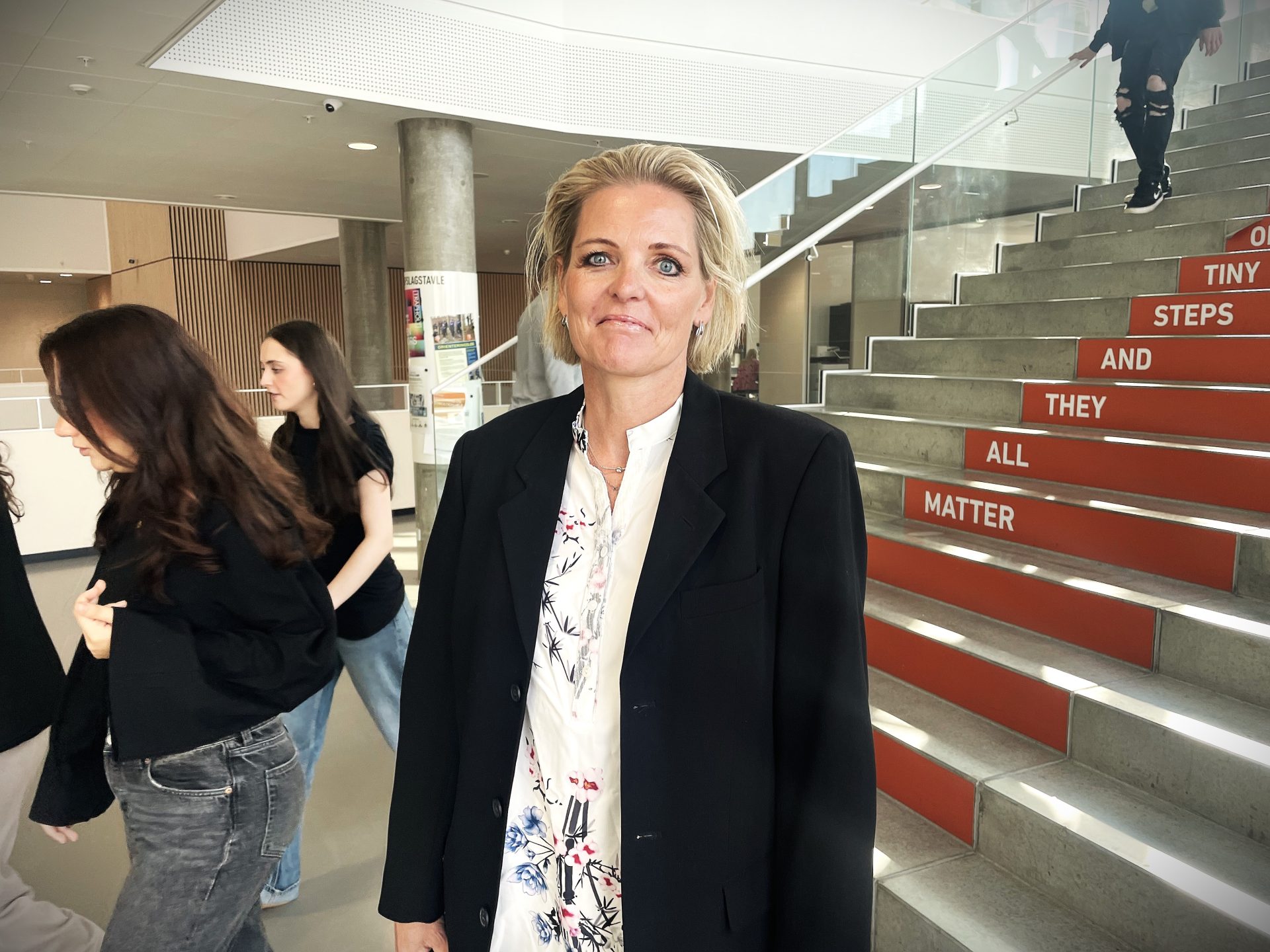 Mie Bilberg fra Dansk Industri besøger IBA
