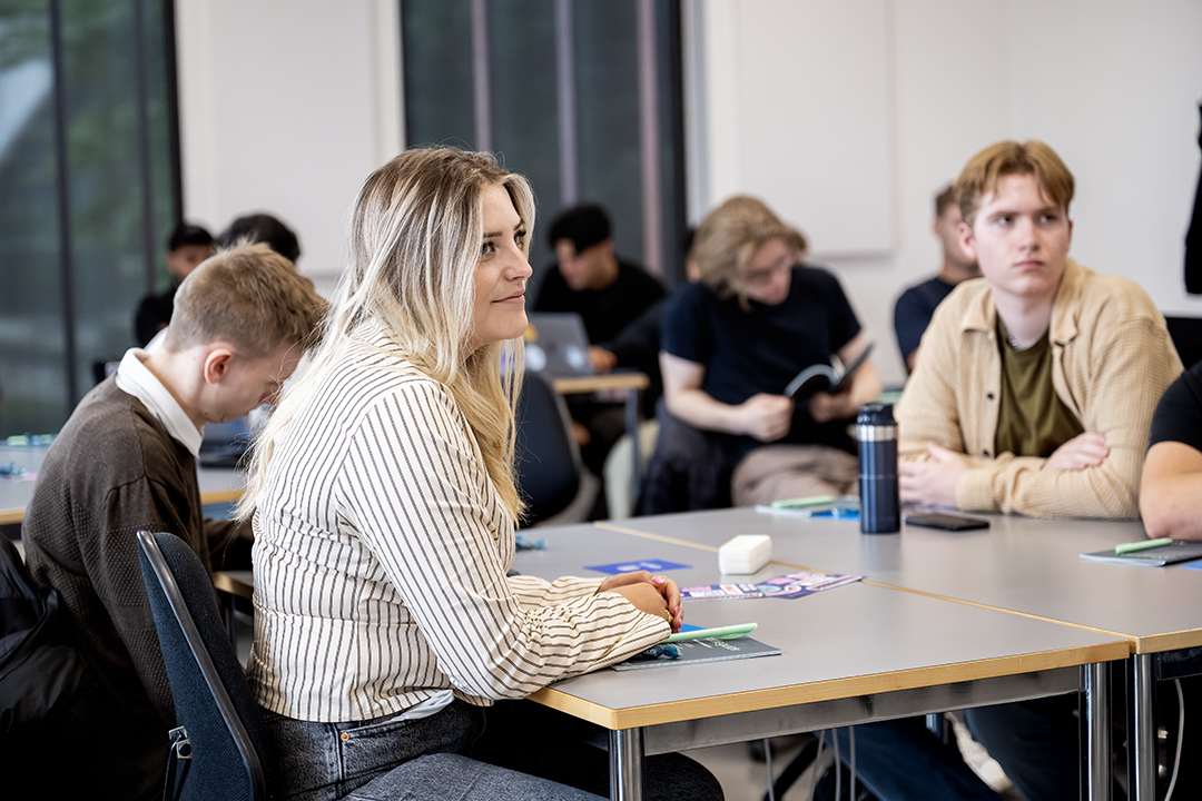 Amelia Sikorska læser Finansbachelor på IBA.