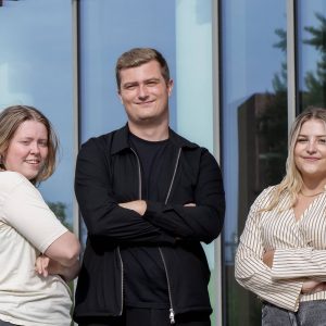 Tre unge har valgt Finansbachelor, som er en af IBA's mest populære uddannelser på fuldtid.