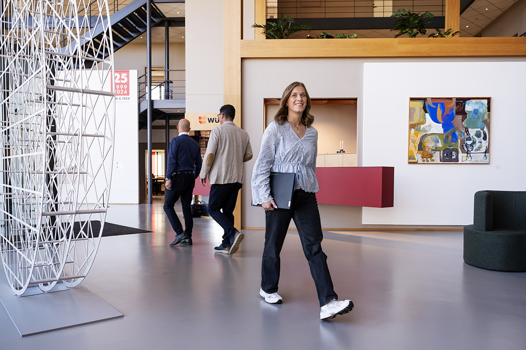 Cecilie Callensen har fået job hos Würth, hvor hun var i praktik.
