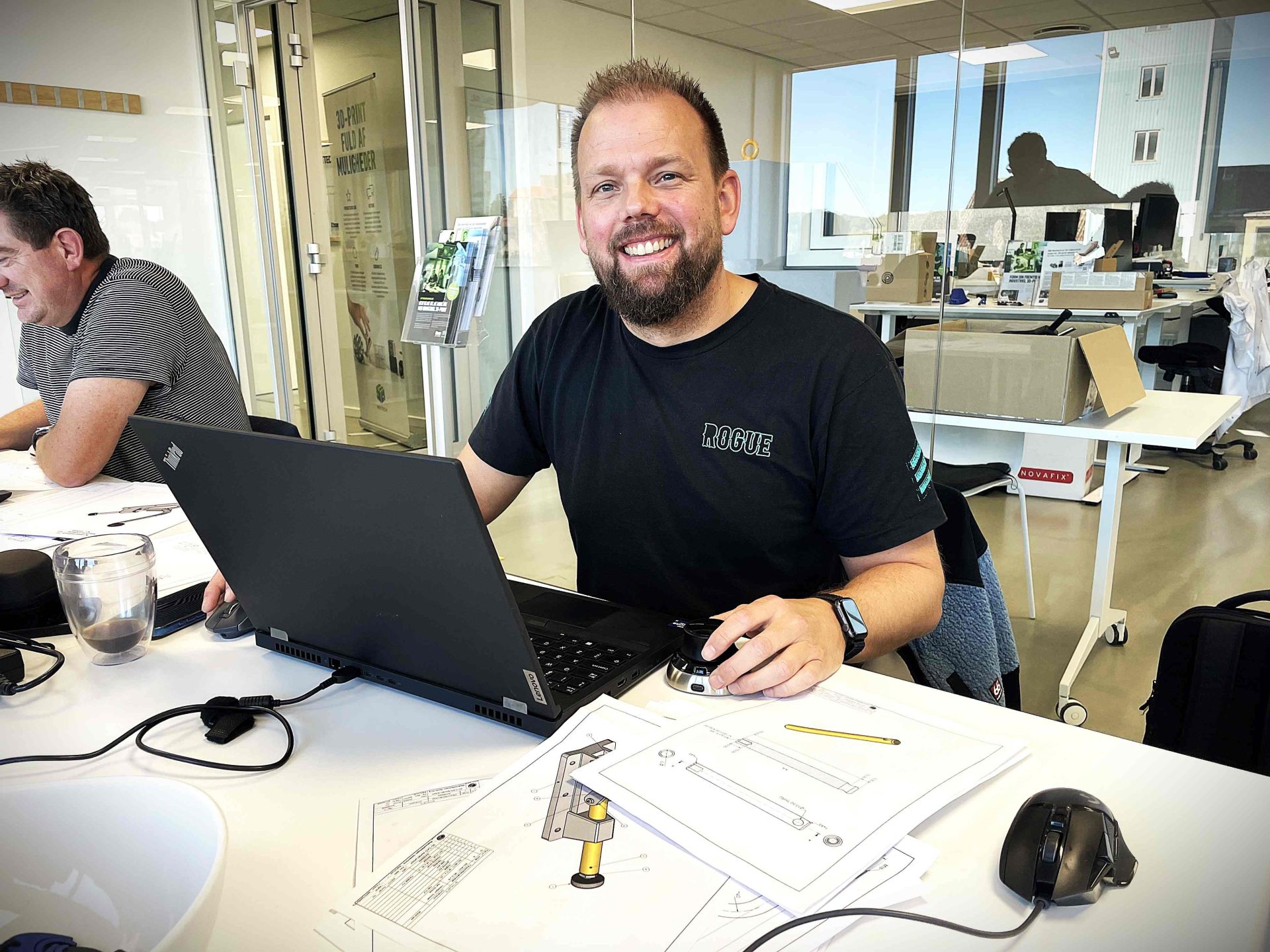 Søren Brandhøj tager en akademiuddannelse på IBA ved siden af sit job på Danfoss. Som en del af uddannelsen har han taget ’Teknisk dokumentation’ som valgfag.