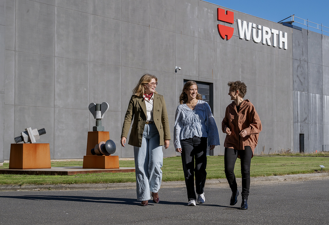 Mange praktikforløb fører til ansættelse hos Würth Danmark.