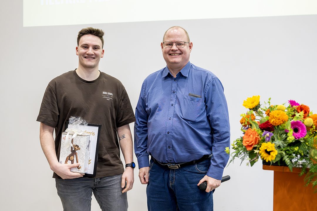 Mads vandt årets studiepris.