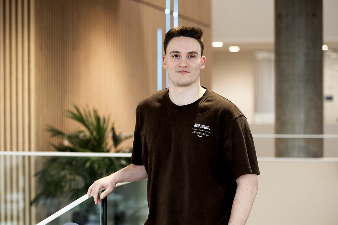 Mads er webudvikler fra IBA.