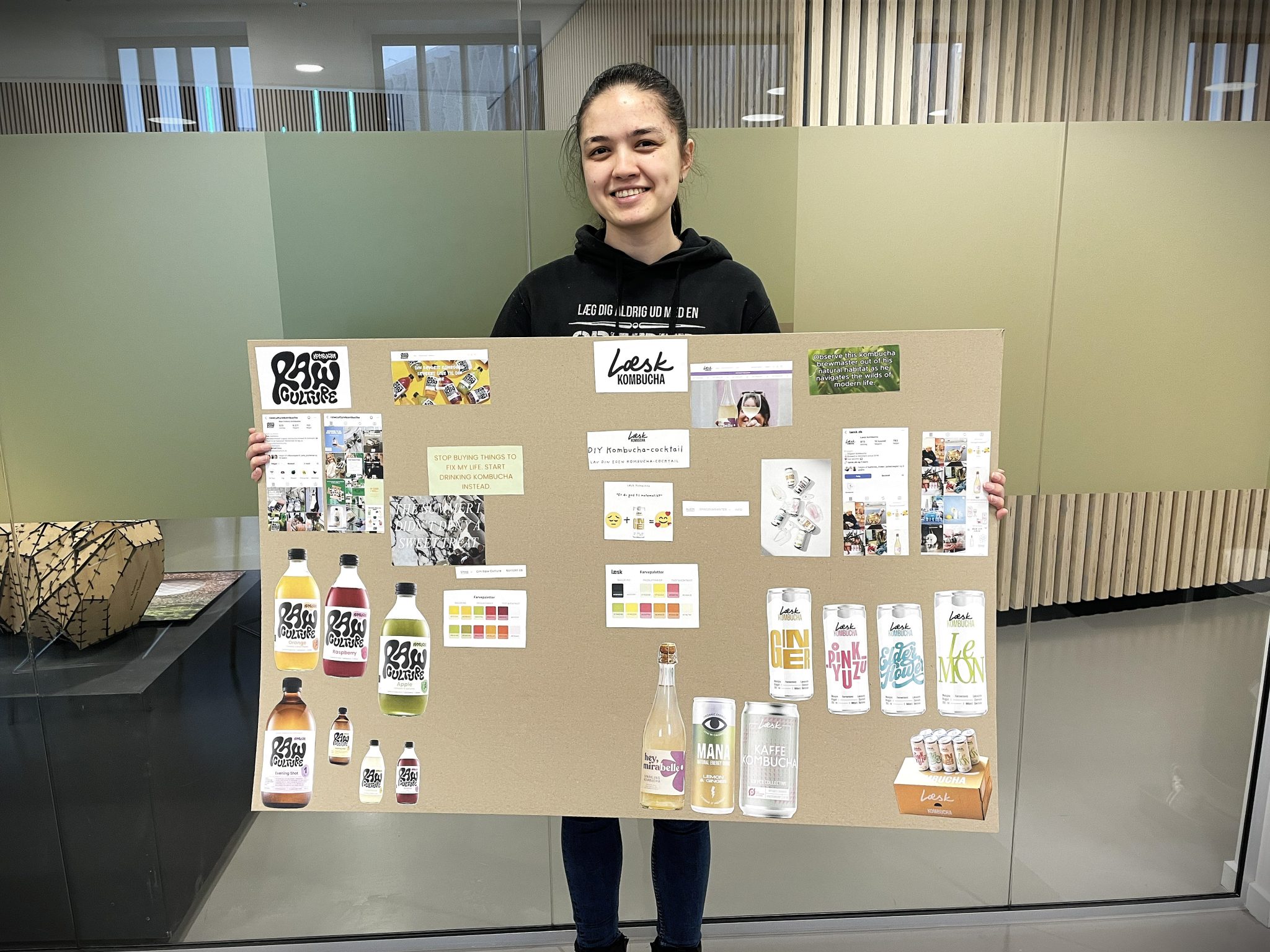 Andrea læser Entreprenørskab og design.