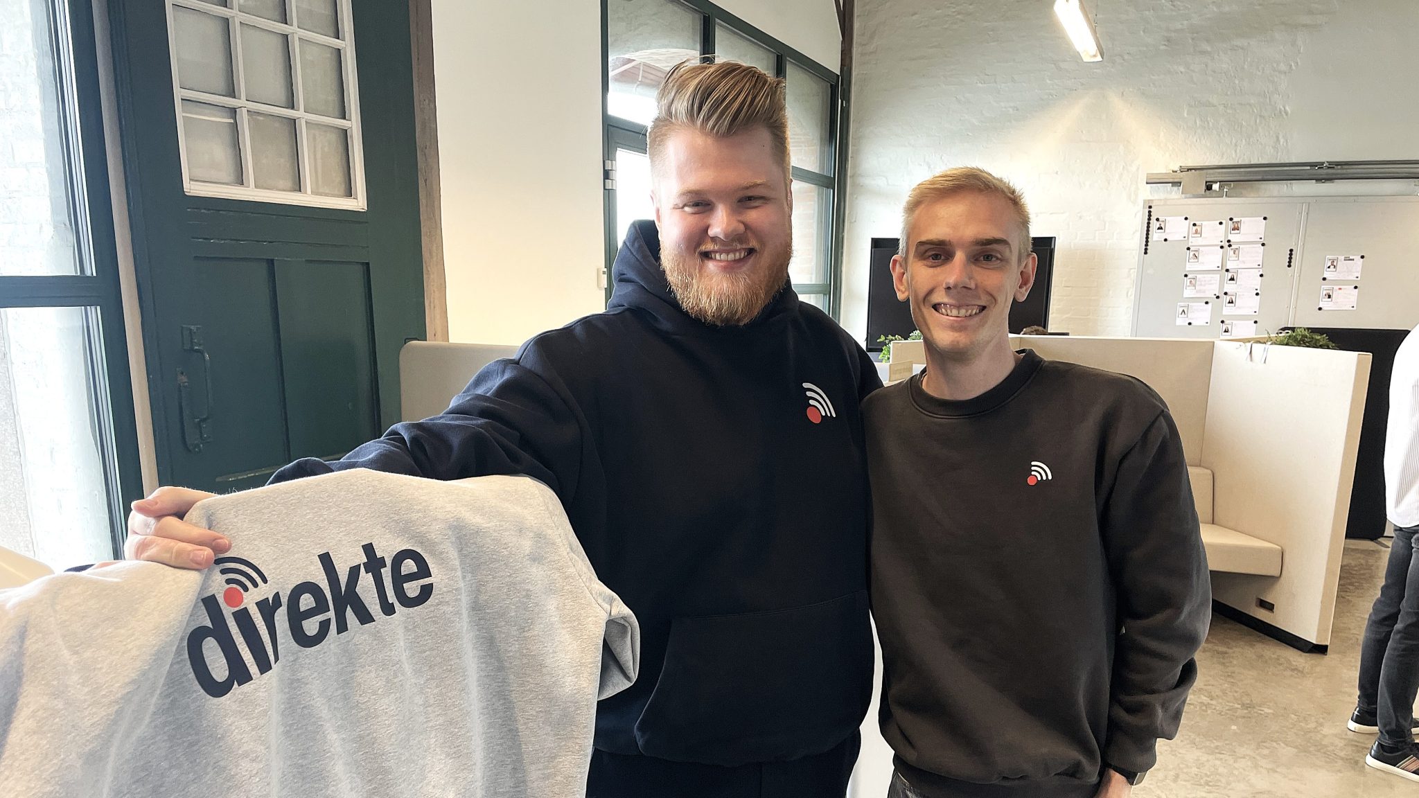 Casper og Laust har startet Direkte.