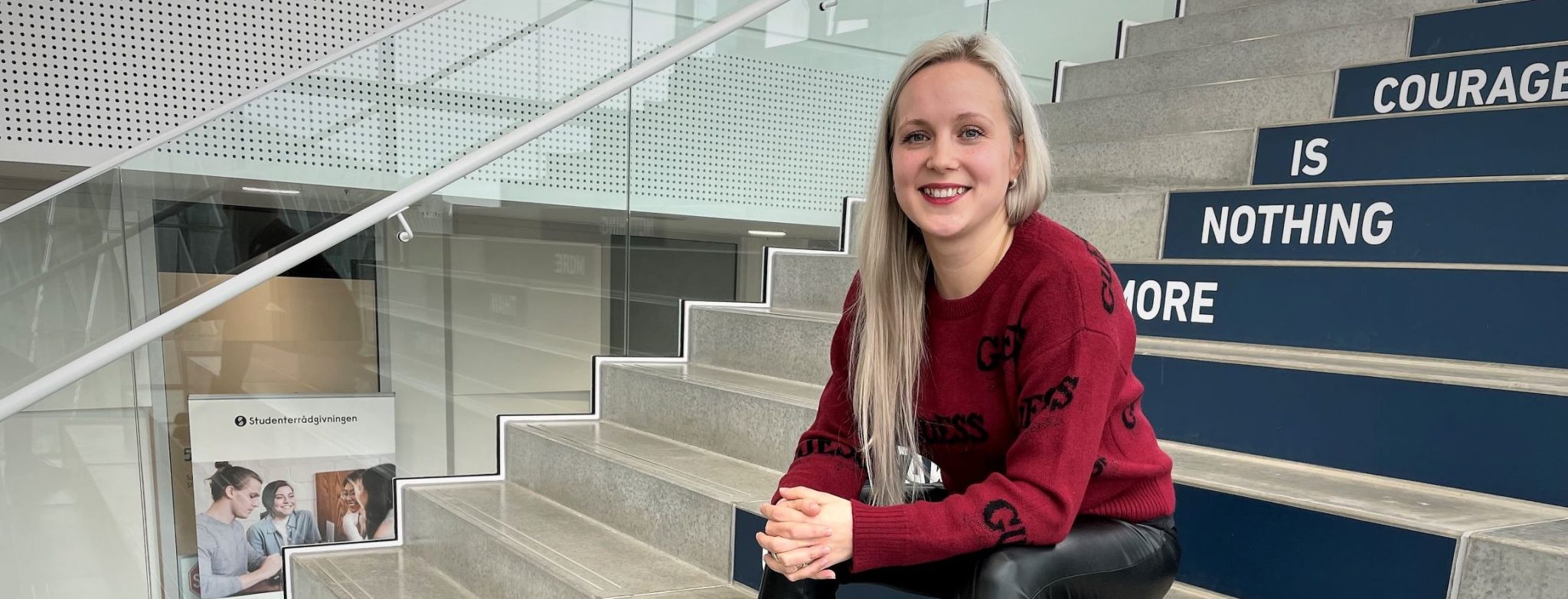 Olga er gået fra bokseringen til en lederuddannelse