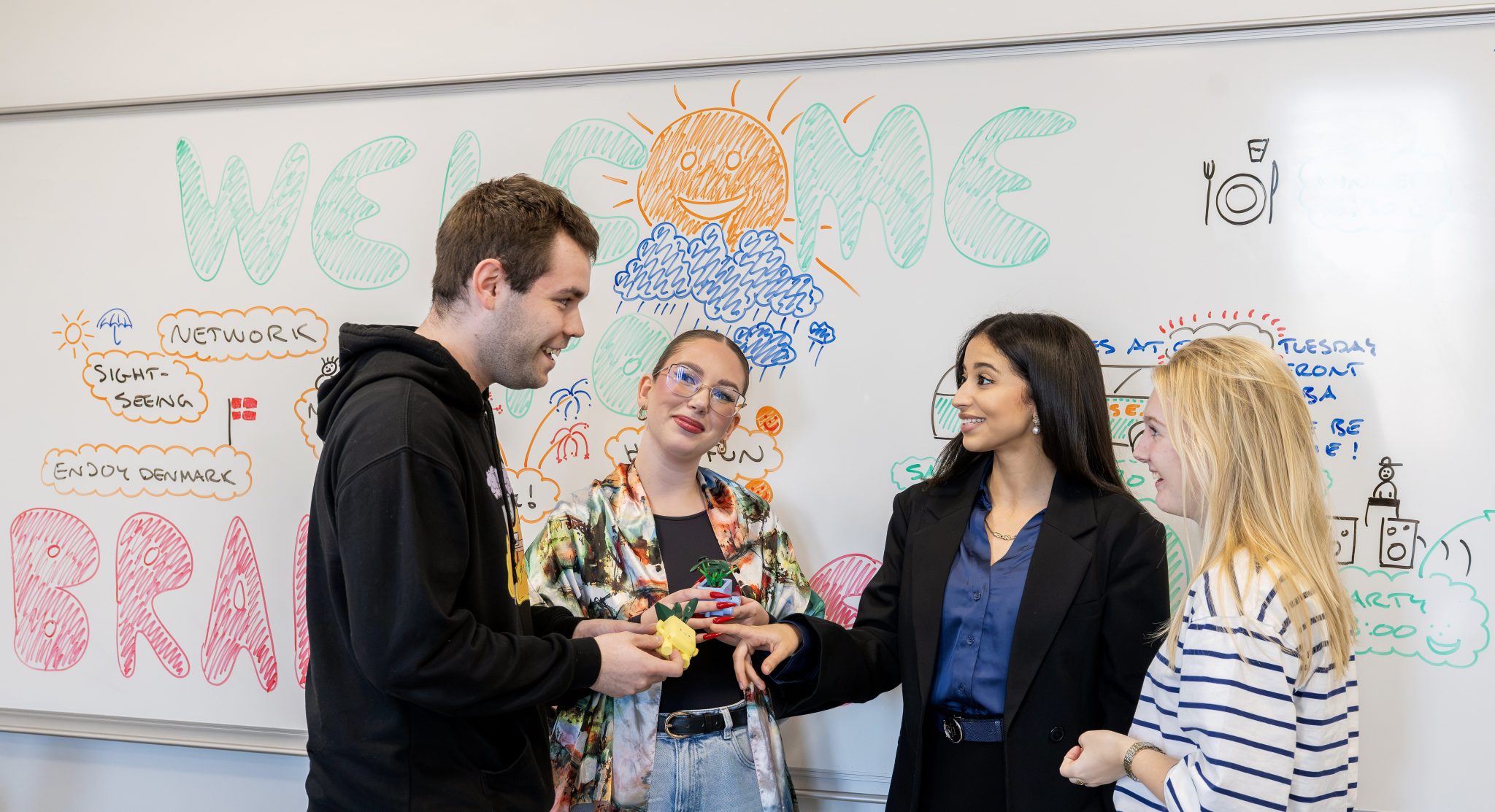 Two Hungarian students choose a study trip to the IBA for the second time